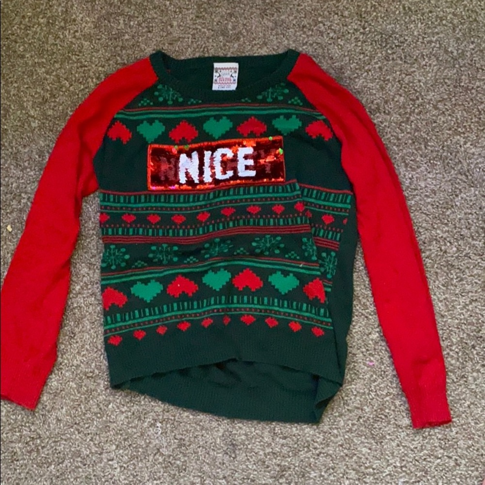 Kids holiday sweater